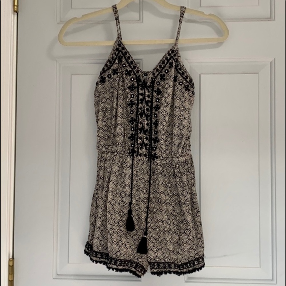 Fun Black Romper